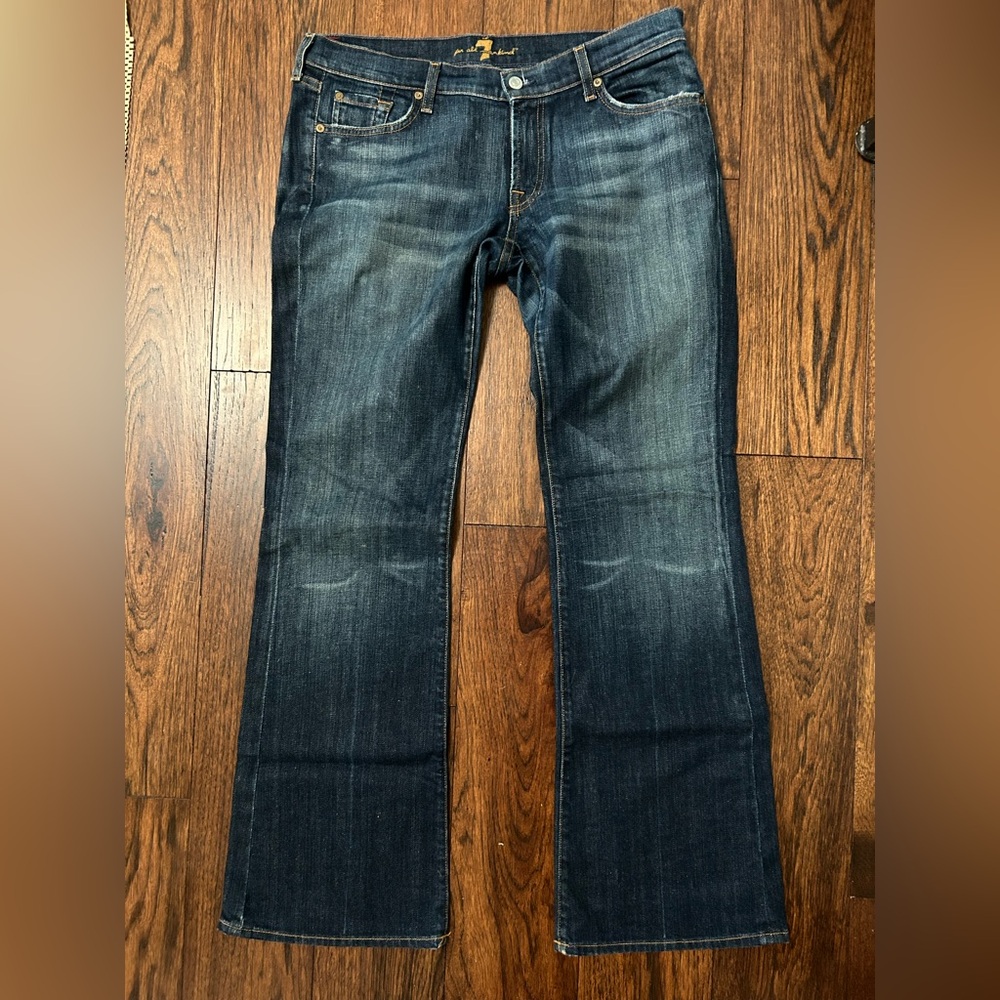 7 for All Mankind Flare Jeans Size 32